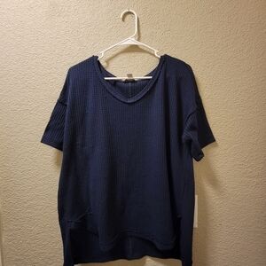 Vintage America waffle knit shirt